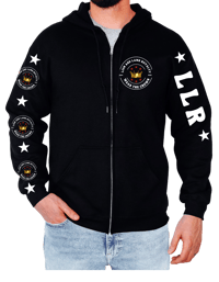 Image 1 of LLR Full Zipper Hooded Jacket Wear The Crown Jacket