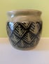 Green Sgraffito jar  Image 3