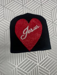 Image 4 of Blingy Heart Beanies  