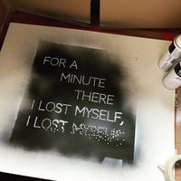 Image 3 of I Lost Myself (Stencil)