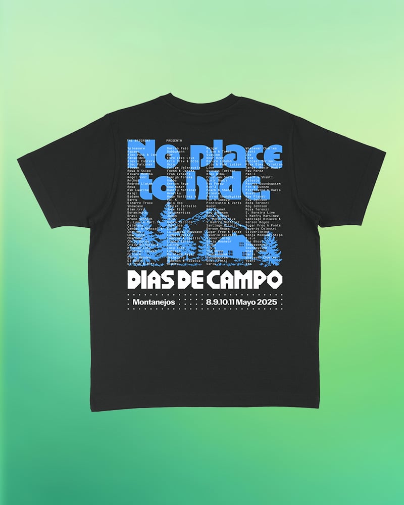 Image of DDC25 Line Up Dark Grey Tee