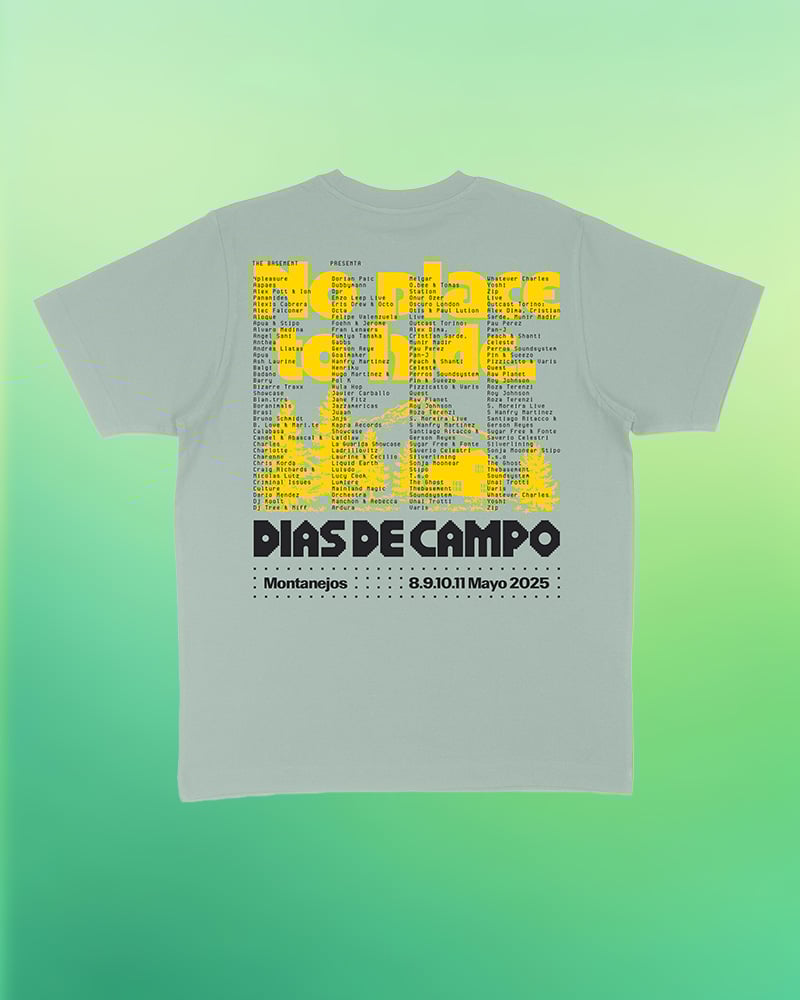 Image of DDC25 Line Up Aloe Tee