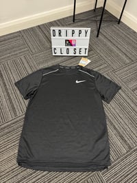 Image 1 of Black Nike Reflective Running T-Shirt
