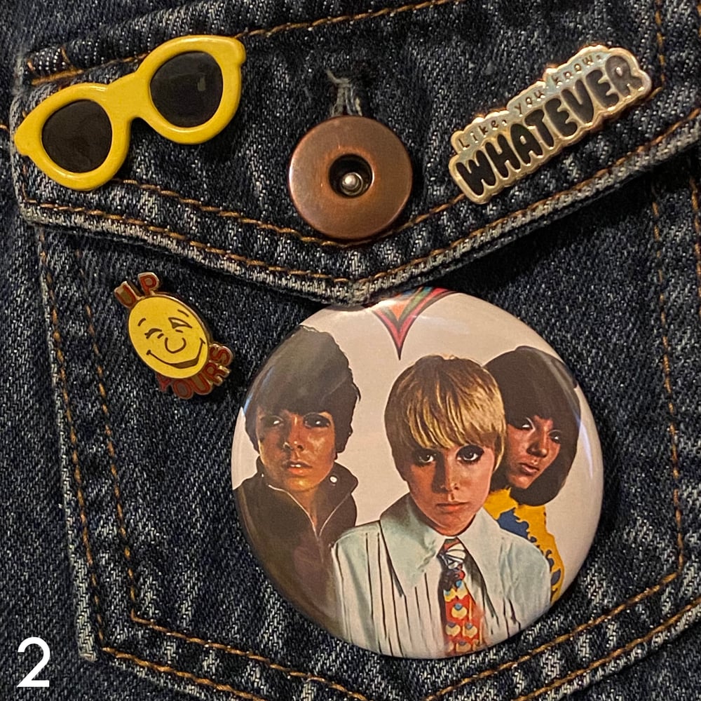 Image of Girl Groups & Girl Singers Buttons!