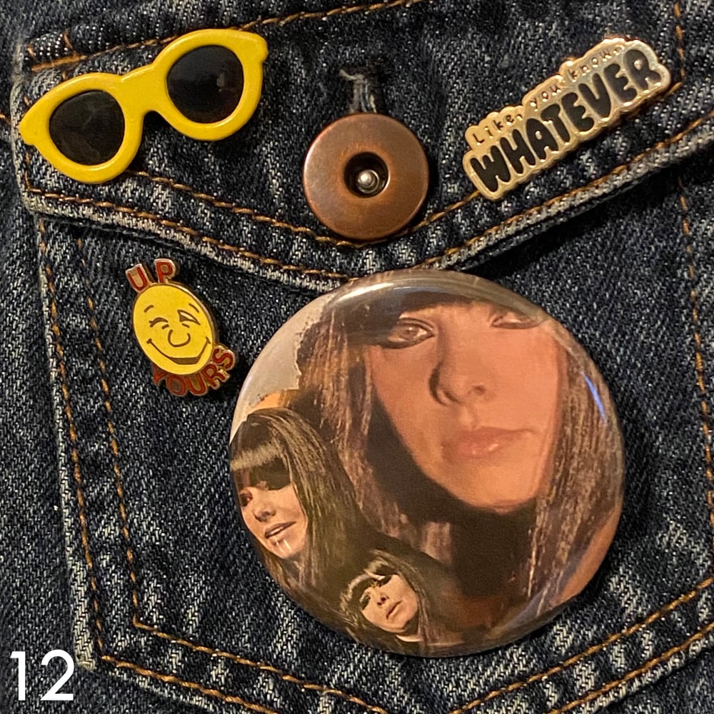 Image of Girl Groups & Girl Singers Buttons!