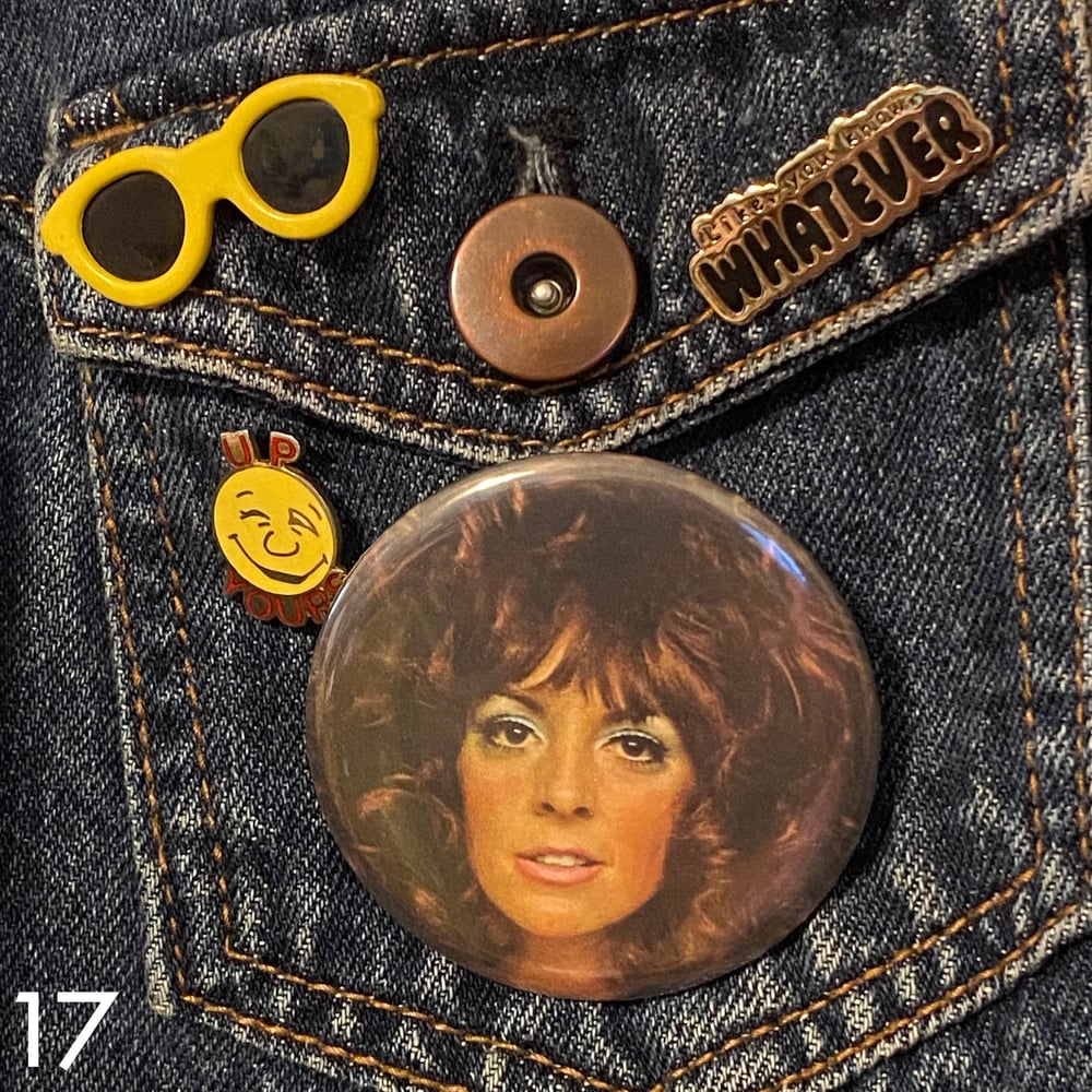 Image of Girl Groups & Girl Singers Buttons!