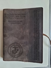 Image 1 of CUSTOM USMC PERSONAL JOURNAL 🖊