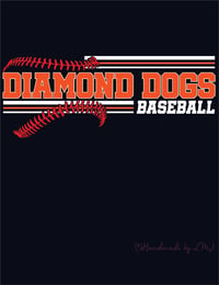 Image 1 of Diamond Dogs Lace/Line on navy