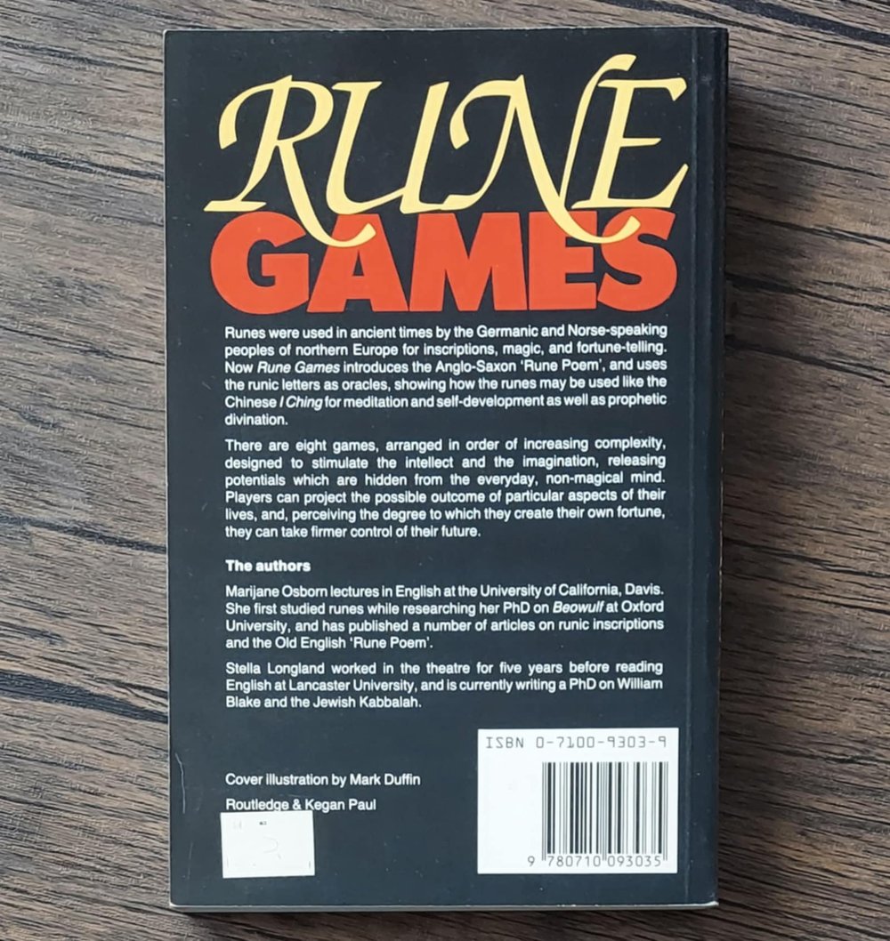 Rune Games, by Marijane Osborn and Stella Longland