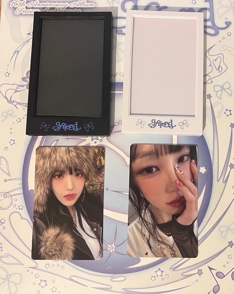 Image of GFRIEND Season Of Memories Weverse Shop POB Set