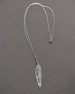 Image of *SALE - was £145* Silver Quill necklace