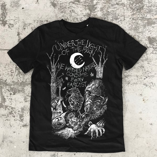 Image of "under the light of the moon' shirt