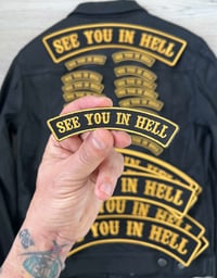 Image 1 of SEE YOU IN HELL -small patch-