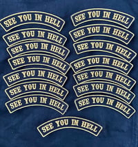 Image 2 of SEE YOU IN HELL -small patch-