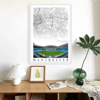 Image 1 of Manchester City Poster