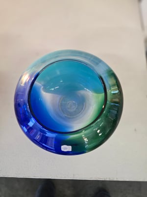 Image of Blue Green and Jade Full Color Bowl