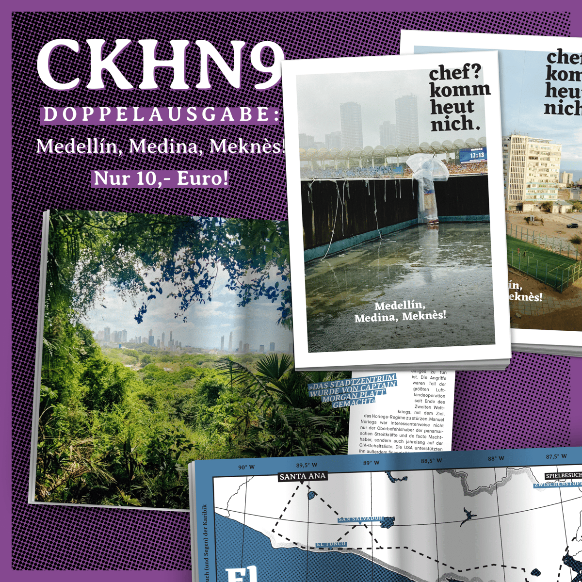 Doppelausgabe – chef? komm heut nich. – Ausgabe 9