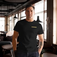 Image 5 of VCS Yellow Designer Luxury Modern Unisex Organic Cotton Graphic Fashion T-Shirt