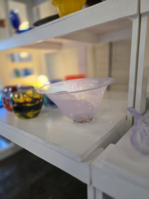 Image of Large Pale Pink Bowl