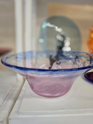 Image of Blue and Fuchsia Bowl