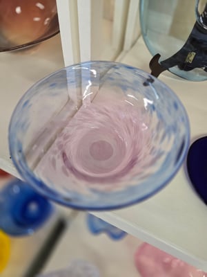Image of Blue and Fuchsia Bowl