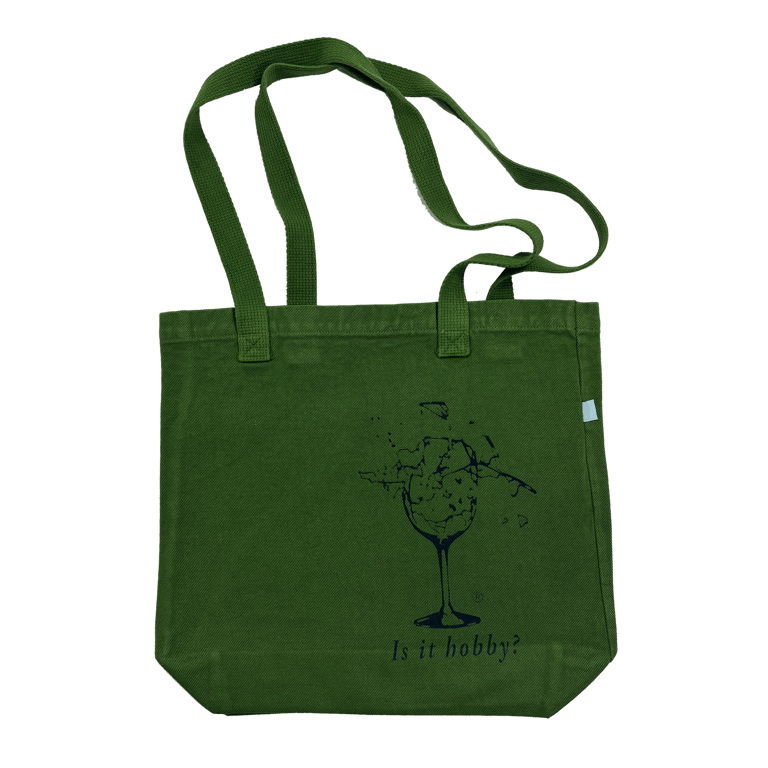Charlie Green Denim Tote Image 2