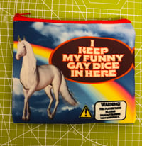 Image 1 of Unicorn TTRPG Zipper Pouch