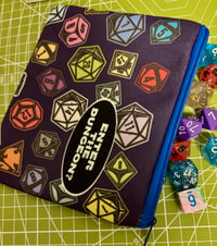 Image 3 of Colorful Jumble Dice Zipper Pouch