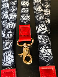 Image 3 of Ash&Bone Dice Lanyard