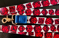 Image 1 of Dungeon Red Dice Lanyard