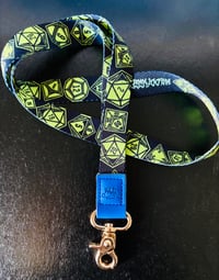 Image 1 of Eldritch Green Dice Lanyard