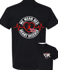 Image 1 of LBCH February We Wear Red Tee