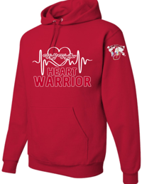 Image 1 of Heart Warrior LBCH Hoodie