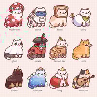 Image 5 of Vinyl Cat Stickers