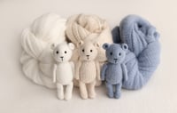 Image 3 of Baby Bear Set - white/fawn/blue