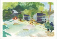 Barns original gouache painting