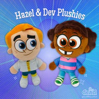 Image 1 of PREORDERS Hazel & Dev Plushies ; Fairly OddParents A New Wish Inspired Plushies