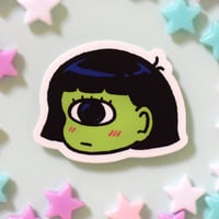 Cyclops Girl Sticker