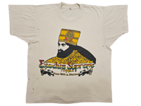 Vntg. JAH RASTAFARI HAILIE SELASSIE T-Shirt  Single Stitched 
