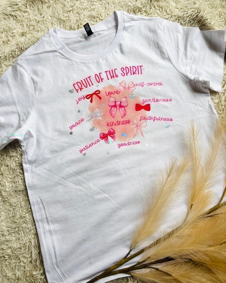 PRE ORDER - FRUIT OF THE SPIRIT BOW TEE