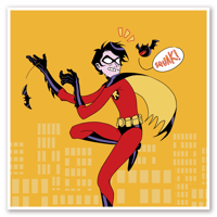 Robin 8" x 8" Print