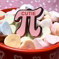 Image 2 of Cutie Pi Hard Enamel Pin