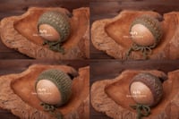 Image 1 of Knitted bonnet shaded