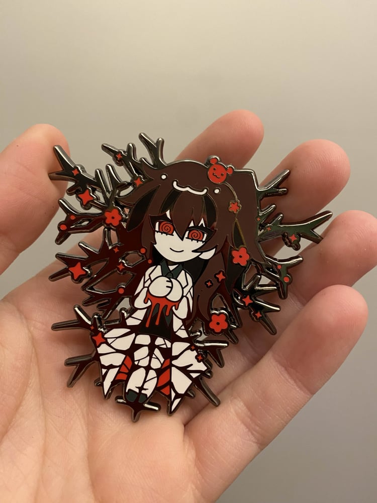 Image of Carmen Enamel Pin 2.5in