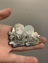 Image 2 of Roland Angela 2.5 in Enamel Pin