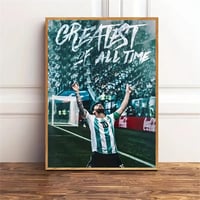 Image 2 of Messi G.O.A.T Poster