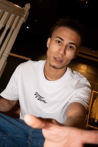 Image 3 of Stacked Tee - White