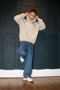 Image 3 of Stacked Hoodie - Natural Stone 