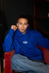 Image 2 of Stacked Hoodie - Bright Royal