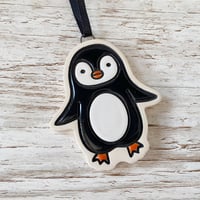 Image 1 of Cute Penguin Hanging Ornament